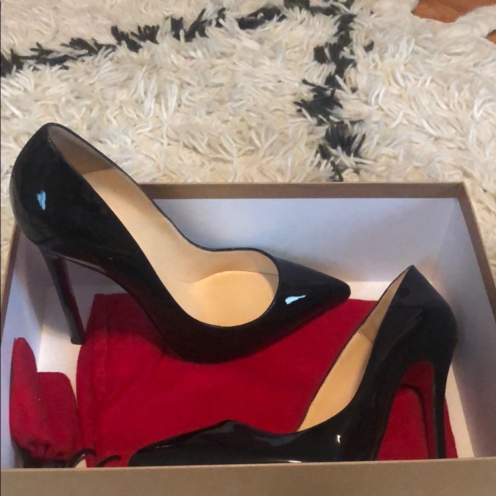 Black Christian Louboutins